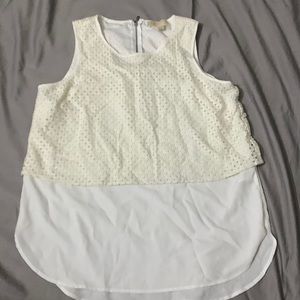 Michael Kors double layer tank